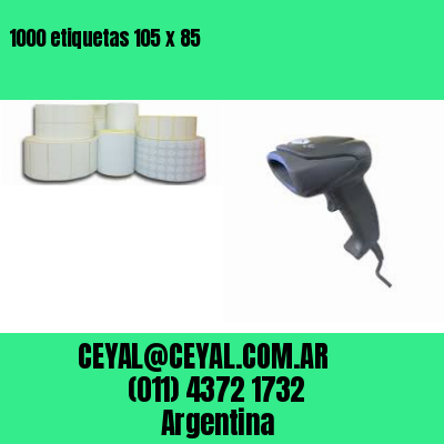 1000 etiquetas 105 x 85