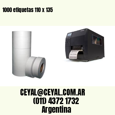 1000 etiquetas 110 x 135
