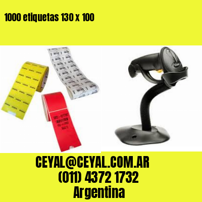 1000 etiquetas 130 x 100