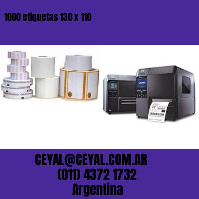 1000 etiquetas 130 x 110