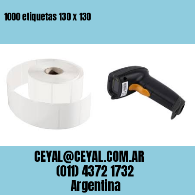 1000 etiquetas 130 x 130