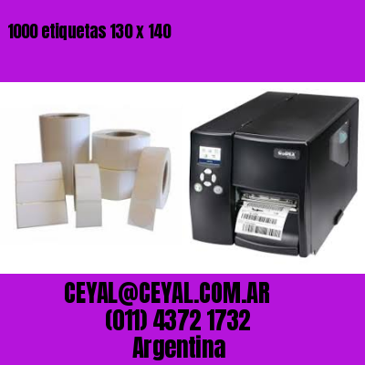 1000 etiquetas 130 x 140