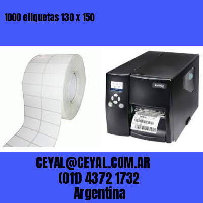1000 etiquetas 130 x 150