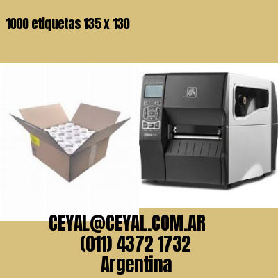1000 etiquetas 135 x 130