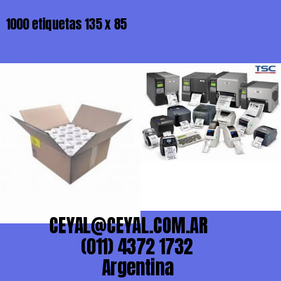 1000 etiquetas 135 x 85