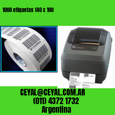 1000 etiquetas 140 x 100