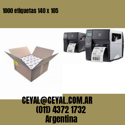 1000 etiquetas 140 x 105