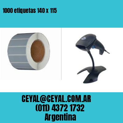 1000 etiquetas 140 x 115