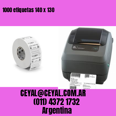 1000 etiquetas 140 x 130
