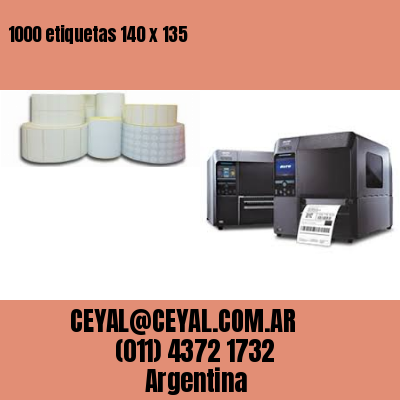1000 etiquetas 140 x 135