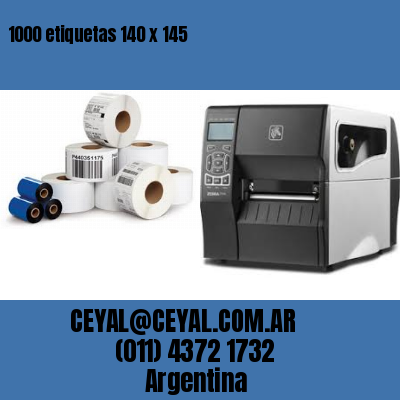 1000 etiquetas 140 x 145