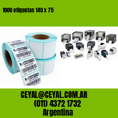 1000 etiquetas 140 x 75