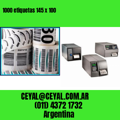 1000 etiquetas 145 x 100