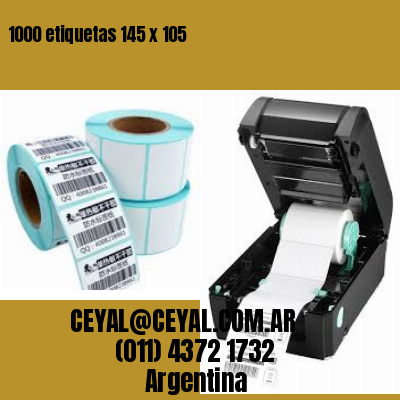 1000 etiquetas 145 x 105