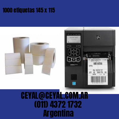 1000 etiquetas 145 x 115