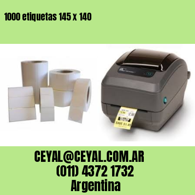 1000 etiquetas 145 x 140
