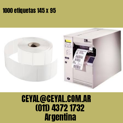 1000 etiquetas 145 x 95