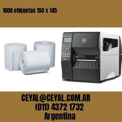 1000 etiquetas 150 x 145