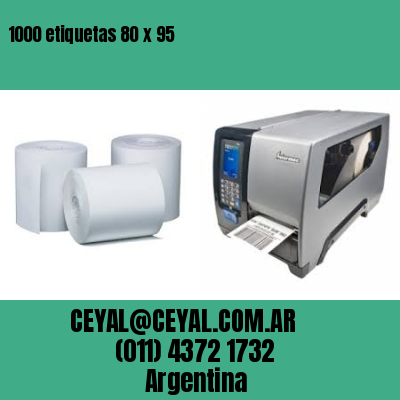1000 etiquetas 80 x 95