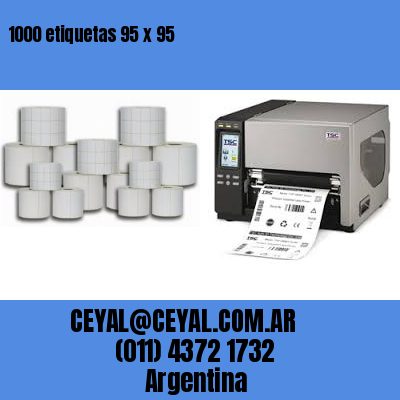 1000 etiquetas 95 x 95