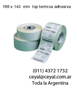 188 x 143  mm  top termica adhesiva