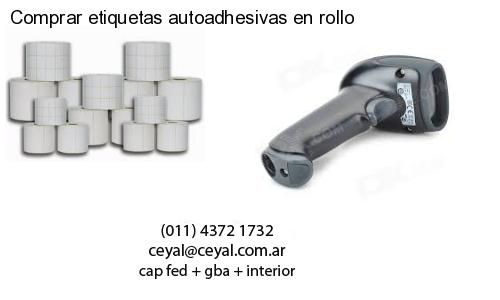 Comprar etiquetas autoadhesivas en rollo