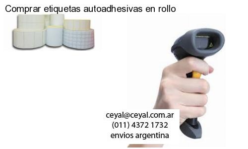 Comprar etiquetas autoadhesivas en rollo