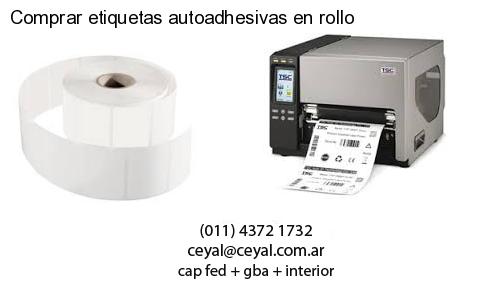 Comprar etiquetas autoadhesivas en rollo