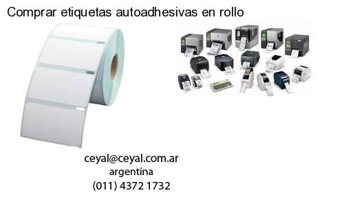 Comprar etiquetas autoadhesivas en rollo
