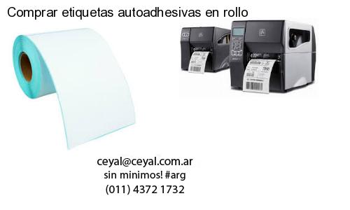 Comprar etiquetas autoadhesivas en rollo