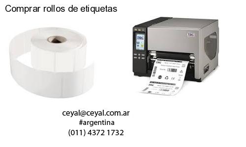 Comprar rollos de etiquetas