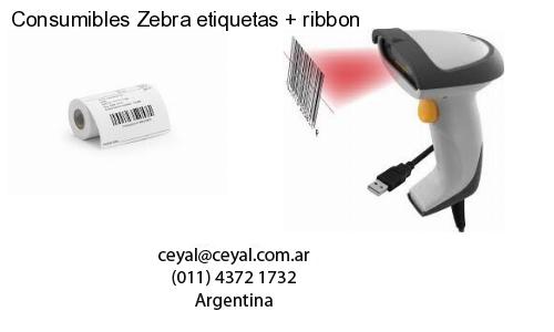 Consumibles Zebra etiquetas   ribbon