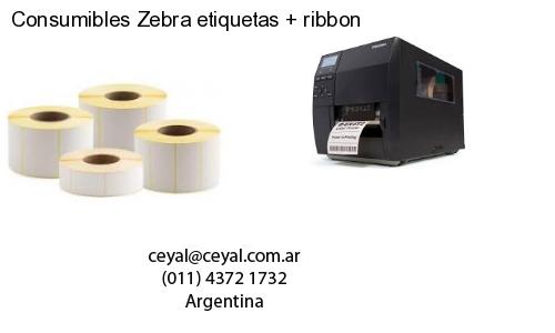 Consumibles Zebra etiquetas   ribbon
