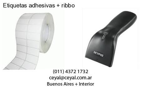 Etiquetas adhesivas ribbo
