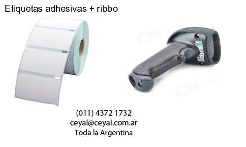 Etiquetas adhesivas   ribbo