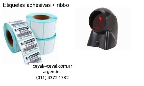 Etiquetas adhesivas ribbo