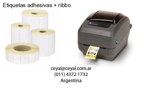 Etiquetas adhesivas   ribbo