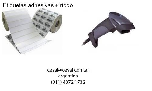 Etiquetas adhesivas   ribbo