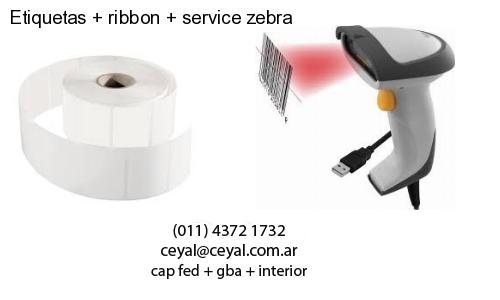 Etiquetas   ribbon   service zebra