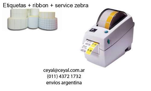 Etiquetas   ribbon   service zebra