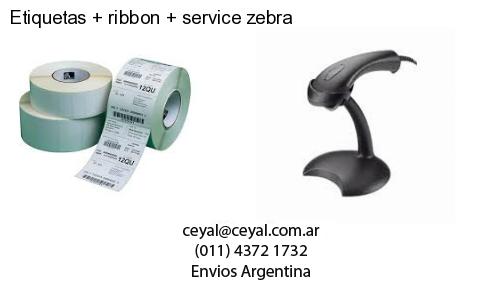 Etiquetas   ribbon   service zebra