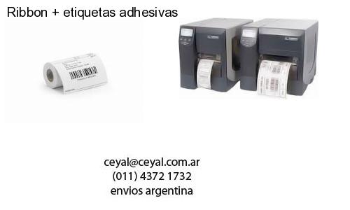 Ribbon etiquetas adhesivas
