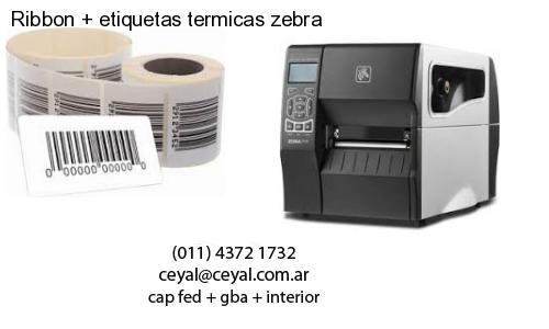 Ribbon   etiquetas termicas zebra
