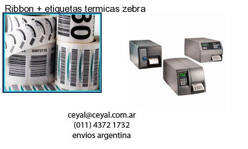 Ribbon   etiquetas termicas zebra