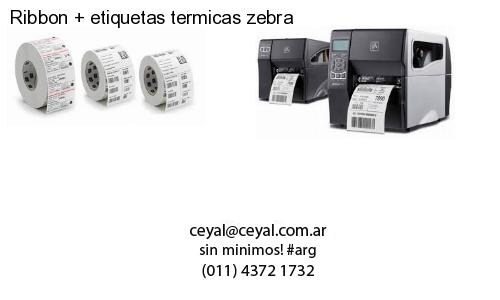 Ribbon   etiquetas termicas zebra