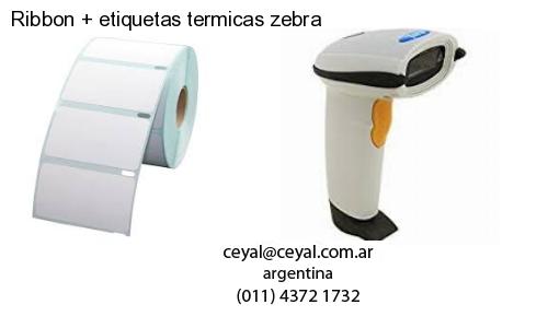 Ribbon etiquetas termicas zebra