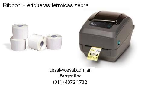Ribbon   etiquetas termicas zebra