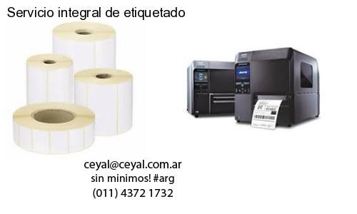 Servicio integral de etiquetado