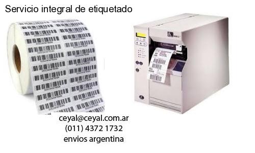 Servicio integral de etiquetado