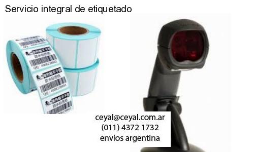 Servicio integral de etiquetado